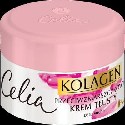 Celia Kolagen przeciwzmarszczkowy krem tłusty z witaminami