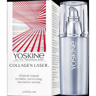 Yoskine Collagen Laser Serum do twarzy na głębokie zmarszczki z laserowym stymulatorem kolagenu