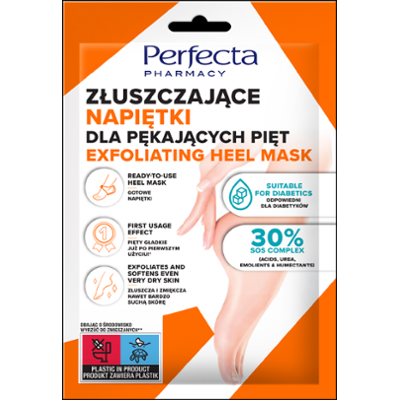 Perfecta Pharmacy Złuszczające napiętki dla pękających pięt