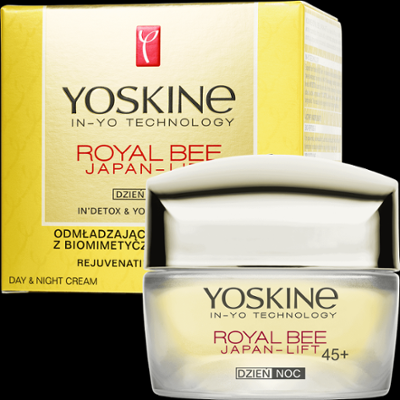 Yoskine Royal Bee Japan-Lift Krem do twarzy na dzień i noc 45+