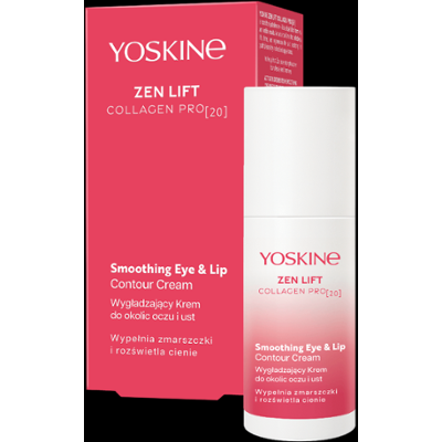 Yoskine Zen Lift Wygładzający krem do okolic oczu i ust