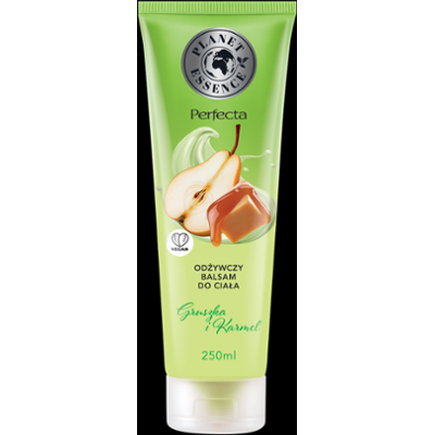 Perfecta Planet Essence Odżywczy balsam do ciała Gruszka i Karmel