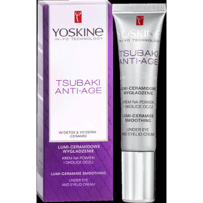 Yoskine Tsubaki Anti-Age krem pod oczy z ceramidami