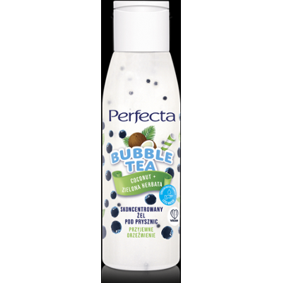 Perfecta Bubble Tea skoncentrowany żel pod prysznic Coconut + Zielona Herbata MINI