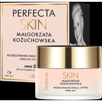 Perfecta Skin Małgorzata Kożuchowska Krem do twarzy modelująco-liftingujący na dzień i na noc 40+