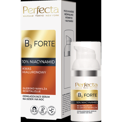 Perfecta B3 Forte odmładzające serum na dzień i na noc z 10% niacynamidem