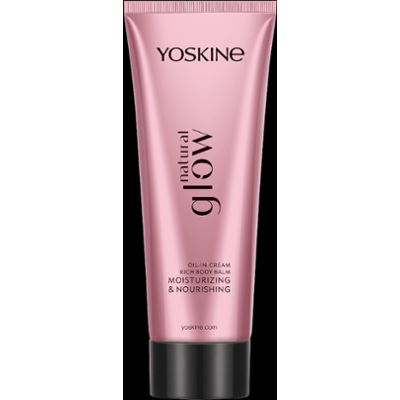 Yoskine Natural Glow Nawilżająco-odżywczy bogaty balsam do ciała o konstystencji oil-in-cream