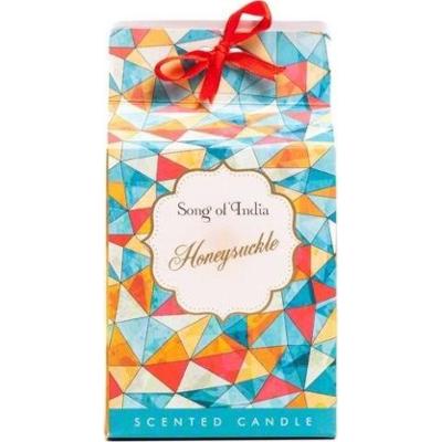 Świeca zapachowa w szklanym słoju Song of India – Honeysuckle