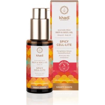 Pobudzający olejek na cellulit Khadi - Spicy Cell-lite- Shakti Shape