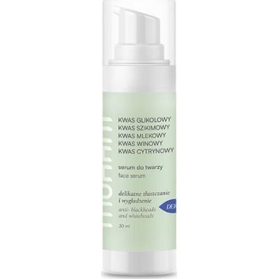 Regenerująco-złuszczające serum do twarzy pięć kwasów AHA