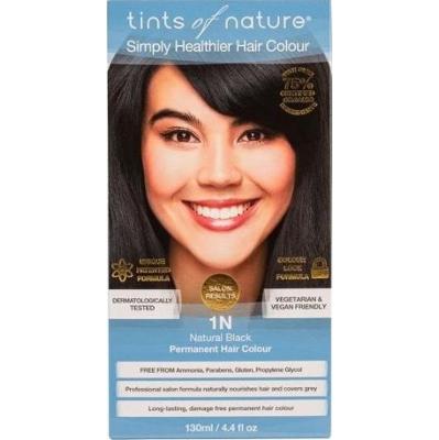 Naturalna farba do włosów Tints of Nature – 1N Naturalna czerń
