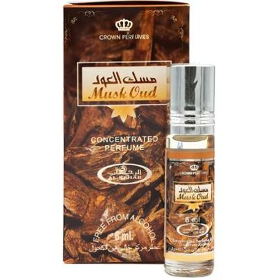 Arabski Al-Rehab Musk Oud 6ml, główna nuta: ciepły oud i nuty drzewne