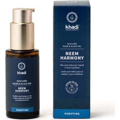 Przeciwłupieżowy olejek do włosów Khadi – Neem