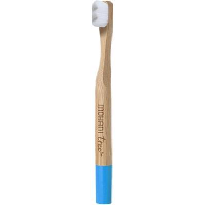 Nano szczoteczka bambusowa do zębów dla dzieci Mohani - Niebieska, 10 tysięcy miękkich włosków