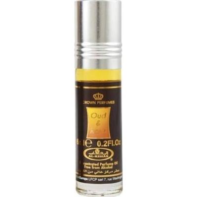 Arabski Al-Rehab Oud & Rose 6ml, główna nuta: głęboki oud i aksamitna róża