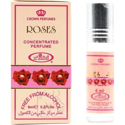 Arabski Al-Rehab Roses 6ml, główna nuta: płatki róży
