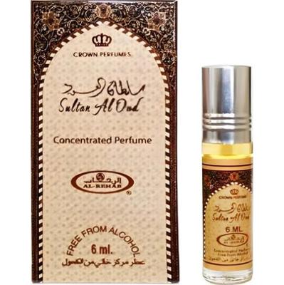 Arabki Al-Rehab Oud Sultana 6ml, główna nuta: agar (oud) i drzewne akcenty
