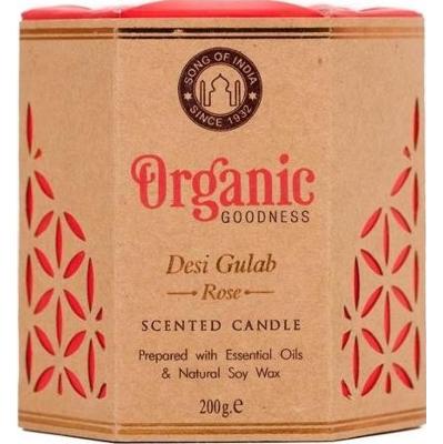 Sojowa świeca zapachowa Song of India – Desi Gulab Rose