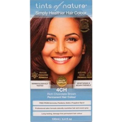 Naturalna farba do włosów Tints of Nature – 4CH Czekoladowy brąz