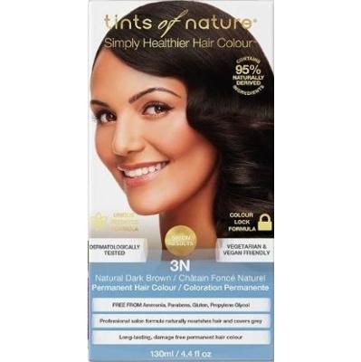 Naturalna farba do włosów Tints of Nature – 3N Naturalny ciemny brąz