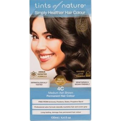 Naturalna farba do włosów Tints of Nature – 4C Średni popielaty brąz