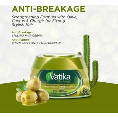 Vatika Krem do Stylizacji Włosów Oliwa-Kaktus-Ghergir 210ml