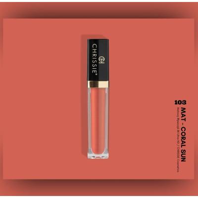 Chrissie Błyszczyk hialuronowy - 103 - MAT - CORAL SUN
