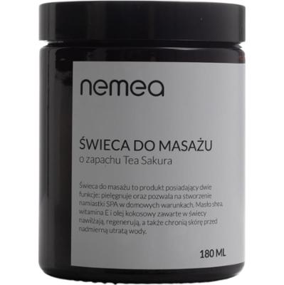 NEMEA Świeca do masażu o zapachu Tea Sakura