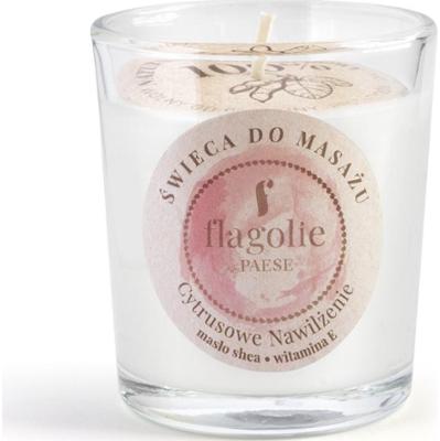 Flagolie Cytrusowe Nawilżenie - Mała świeca do masażu