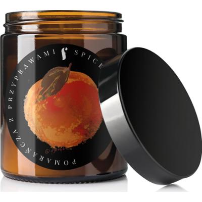 Flagolie POMARAŃCZA Z CYNAMONEM - Naturalna świeca zapachowa