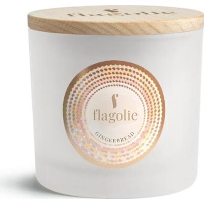 Flagolie PIERNIK Świeca zapachowa w białym szkle