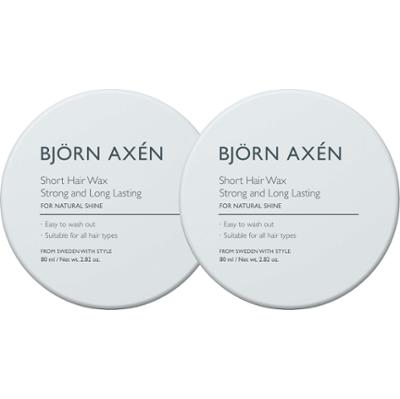 Björn Axén Short Hair Wax  80 g x 2