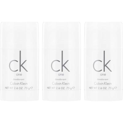 Calvin Klein CK One Deodorant Stick Unisex 75 g x 3