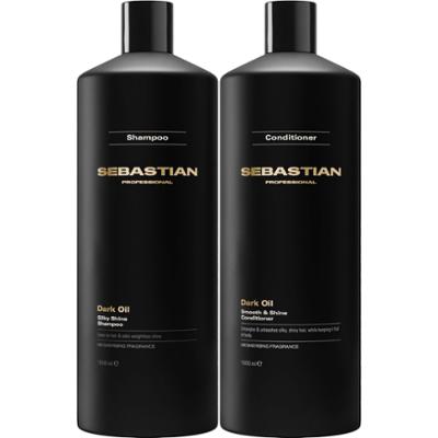 Sebastian Professional DarkOil Bundle Smooth and Shine Shampoo 1000 ml