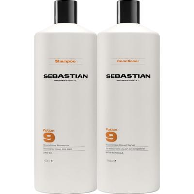 Sebastian Professional Potion 9 Bundle Nourishing Shampoo 1000 ml & Co