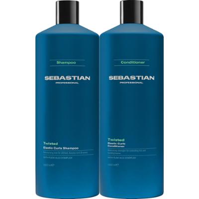 Sebastian Professional Twisted Bundle Elastic Curls Shampoo 1000 ml &