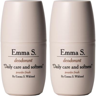 Emma S. Powder Fresh Deodorant Powder Fresh 50 ml x 2