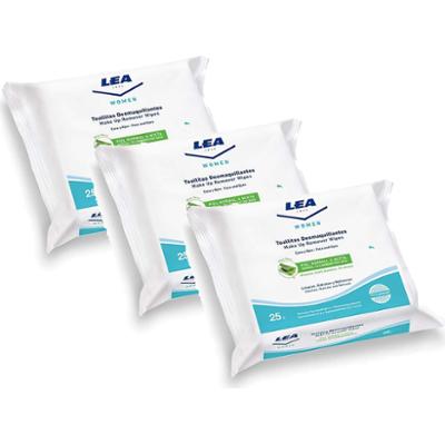 LEA Women Make Up Remover Wipes Aloe Vera x 3