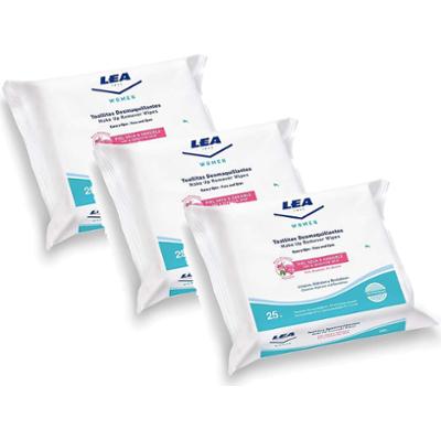 LEA Women Make Up Remover Wipes Rosehip x 3