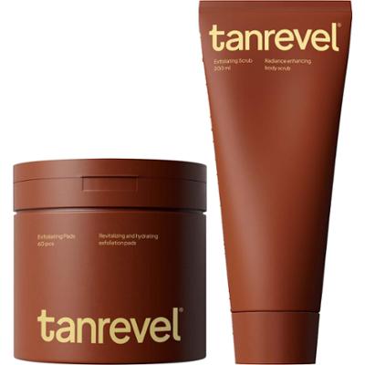 Tanrevel® Exfoliating Bundle Pads 60 pcs & Scrub 200 ml