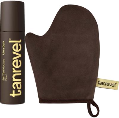 Tanrevel® Self Tan Bundle Ultra Dark Mousse 175 ml & Mitt