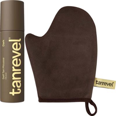 Tanrevel® Self Tan Bundle Dark Mousse 175 ml & Mitt