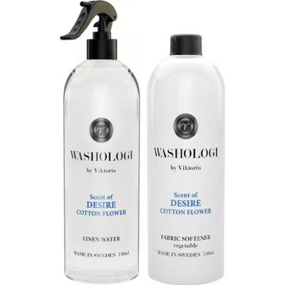 Washologi Desire Bundle Fabric Softener 750 ml & Linen Water 750 ml