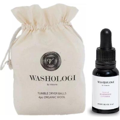 Washologi Tumble Dryer Harmony Bundle Tumble Dryer Balls 4pcs & Perfum