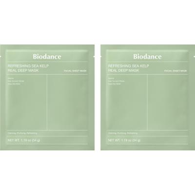 Biodance Refreshing Sea Kelp Real Deep Mask x 2
