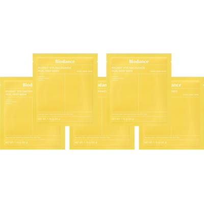 Biodance Radiant Vita Niacinamide Real Deep Mask x 5