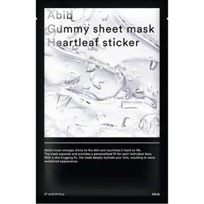 Abib Heartleaf Gummy Sheet Mask Heartleaf Sticker 10-Pack 27 g