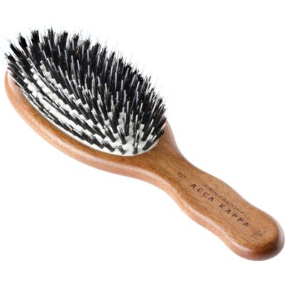 Acca Kappa Mini Oval Brush Kotibe´ Wood 100% Boar Bristles & Nylon Mon