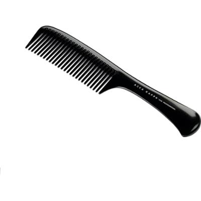 Acca Kappa Professional Rake Comb Styler – 7230 Black