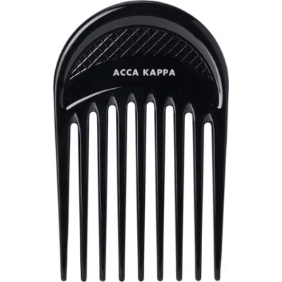 Acca Kappa Professional Round Afro Comb Styler – 7626 Black